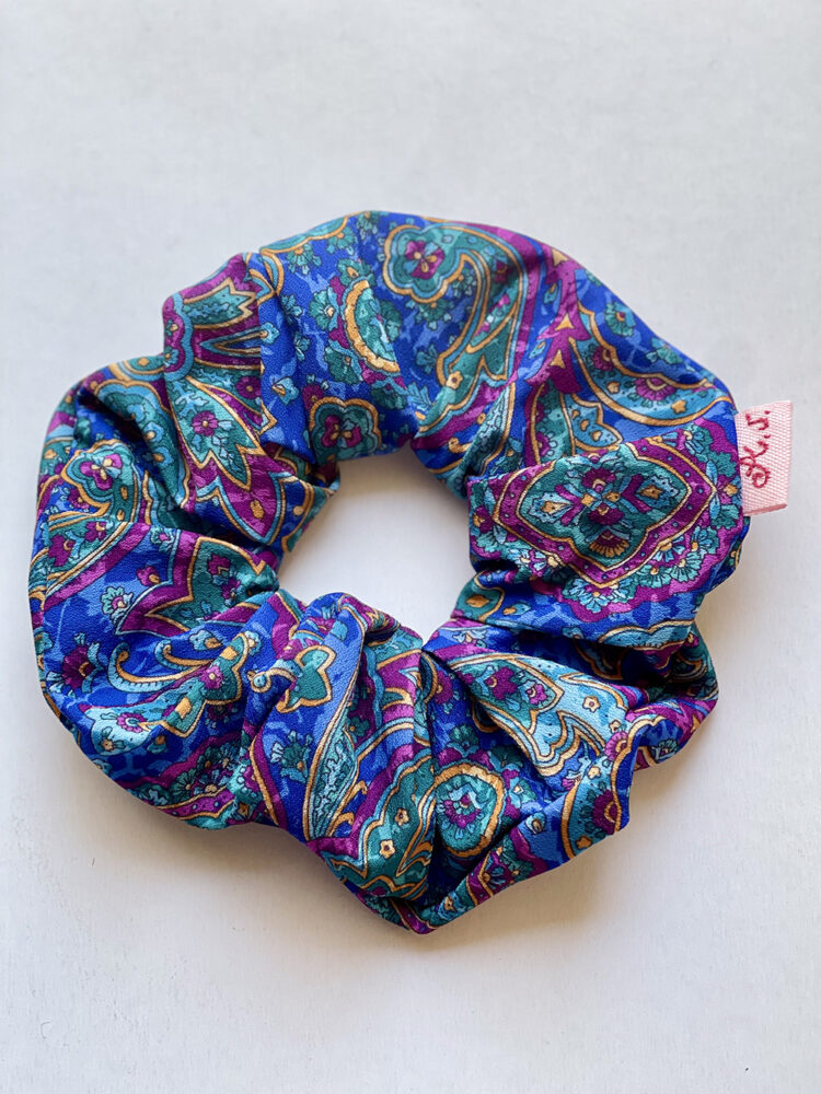 Purple scrunchies