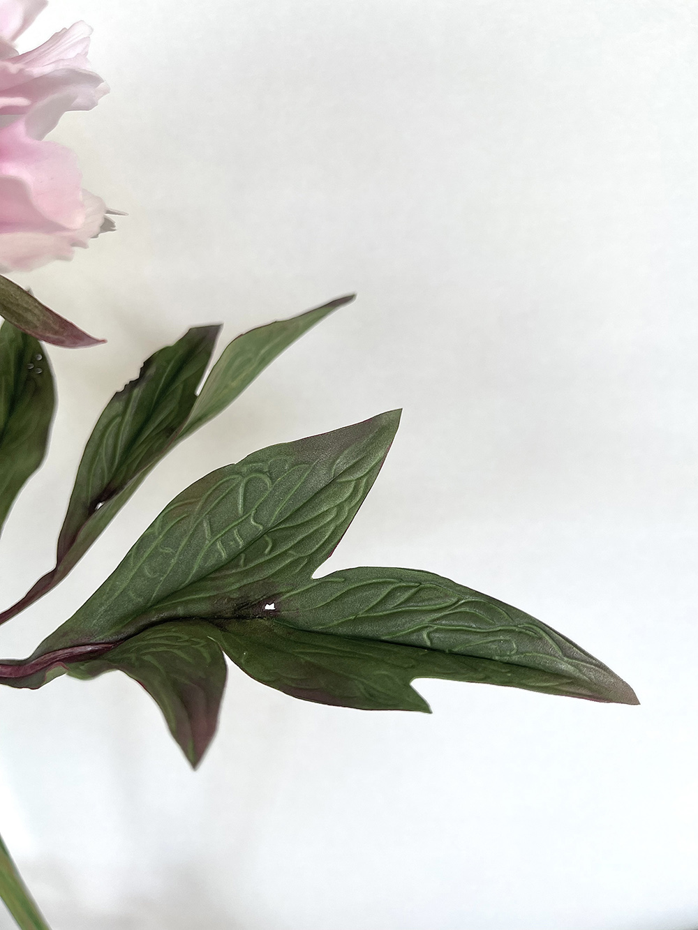 Artificial real touch Sarah Bernhardt pink peony