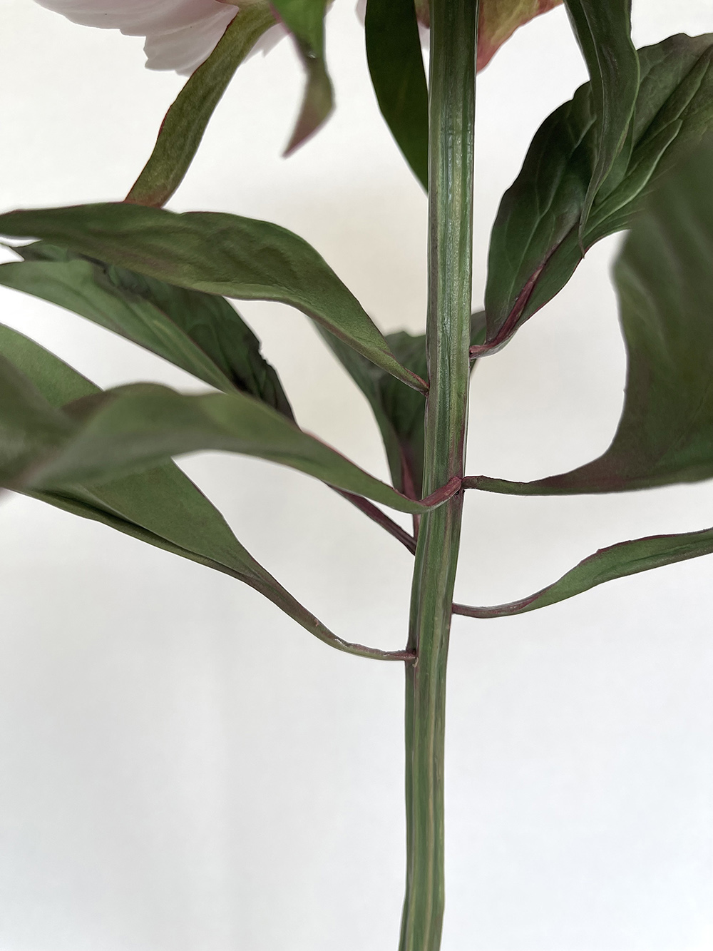 Artificial real touch Sarah Bernhardt pink peony