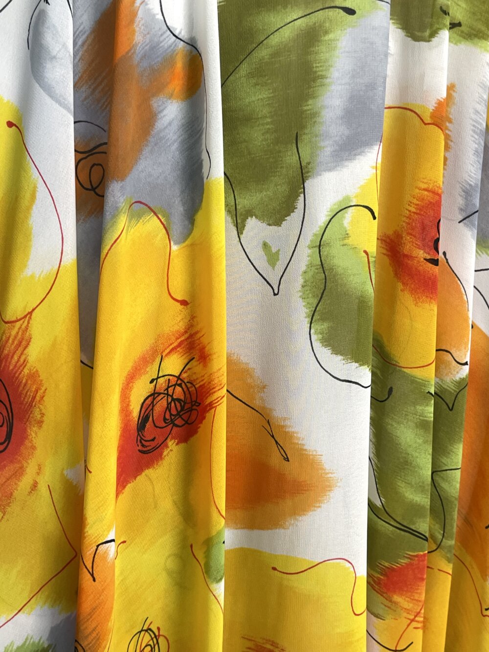 Vintage Romantic Floral Puff Sleeve Maxi Dress