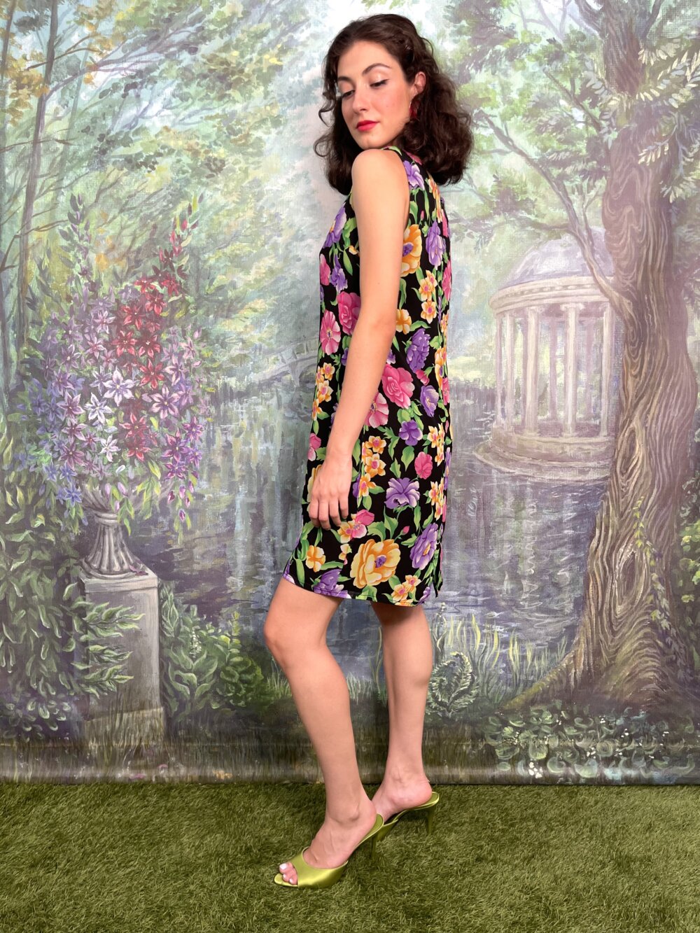 Vintage Frank Usher floral dress