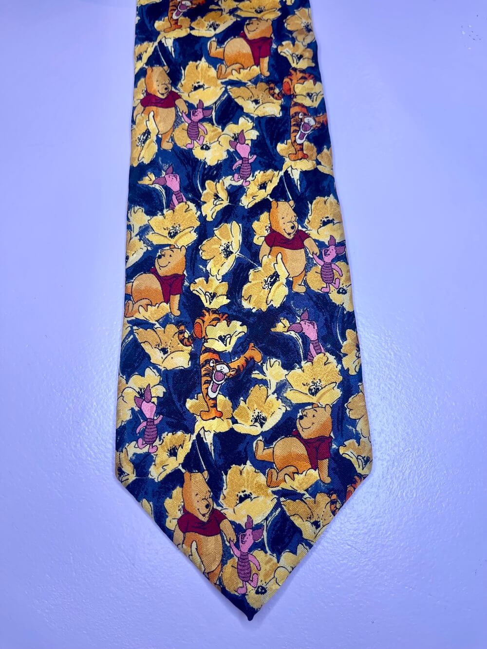 Vintage Winnie the Pooh silk tie